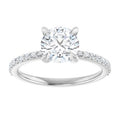 The Harriet 1.72ctw Round cut Lab Grown Diamond Engagement Ring