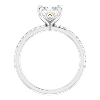 The Harriet 1.22ctw Princess cut Lab Grown Diamond Engagement Ring