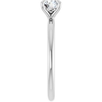 The Emma 0.50ct Round cut Lab Grown Diamond Solitaire Engagement Ring