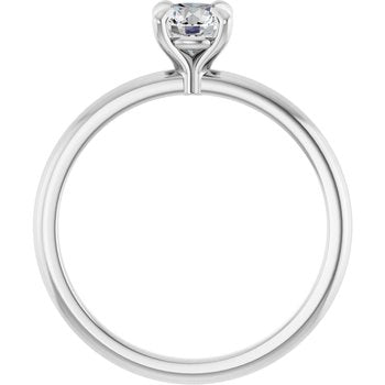 The Emma 0.50ct Round cut Lab Grown Diamond Solitaire Engagement Ring