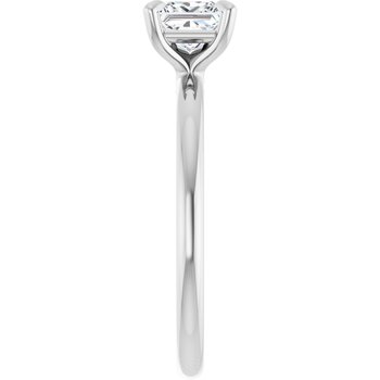 The Emma 0.50ct Princess cut Lab Grown Diamond Solitaire Engagement Ring
