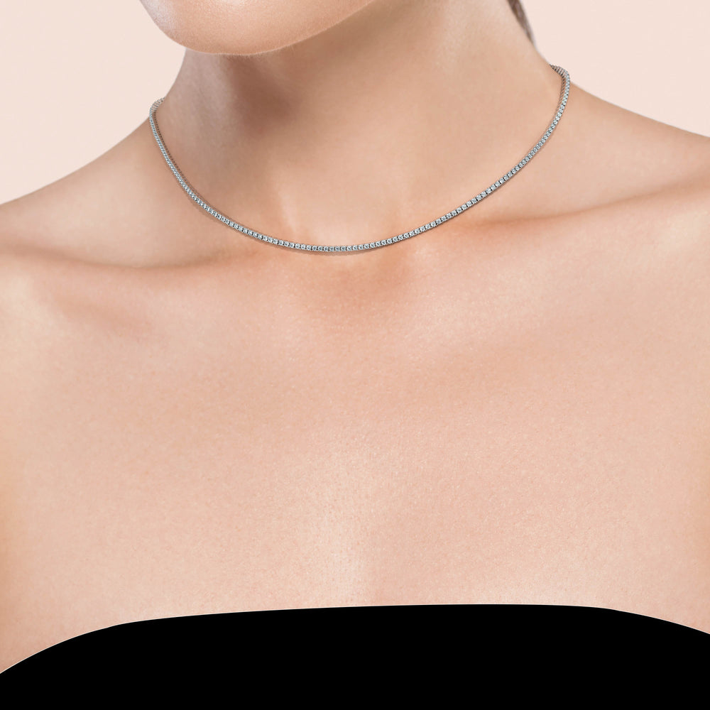 4.00ct Lab Grown Diamond Tennis Necklace
