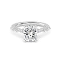 The Lucia 1.30ctw Cushion cut Lab Grown Diamond Engagement Ring