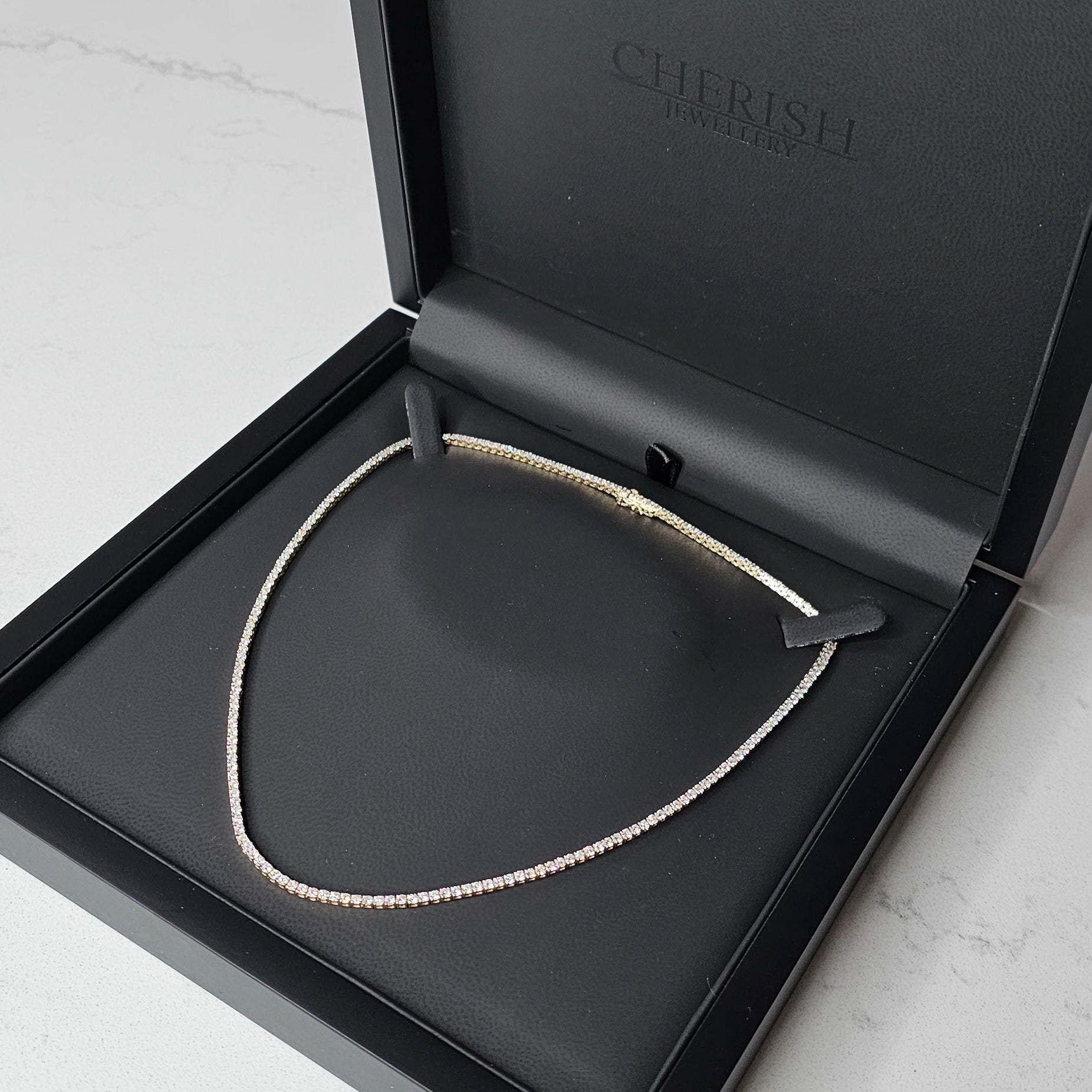 5.00ct Lab Grown Diamond Tennis Necklace