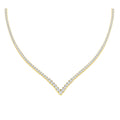 9.00ct Lab Grown Diamond Collar Necklace in 9k Gold