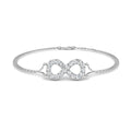 0.50ct Lab Grown Diamond Infinity Bracelet