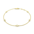 0.20ct Lab Grown Diamond Station Bracelet