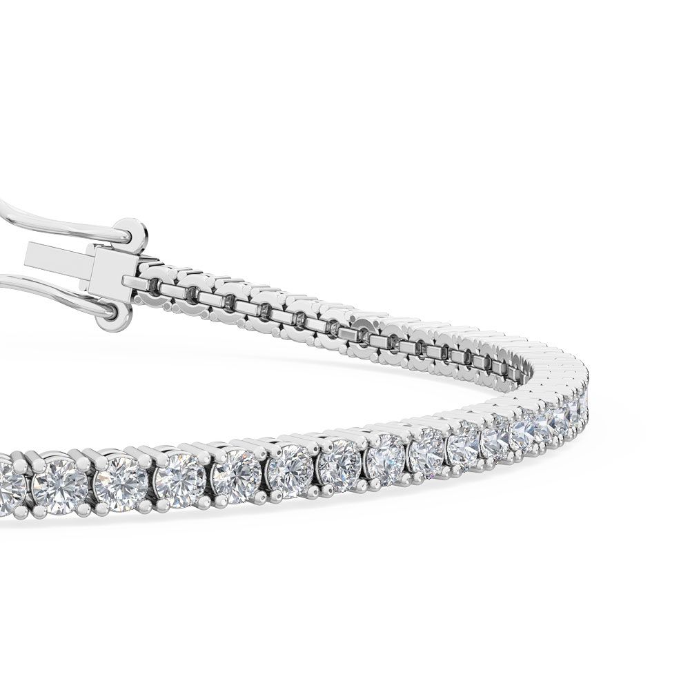 3.00ct Lab Grown Diamond Tennis Bracelet in 14k Gold